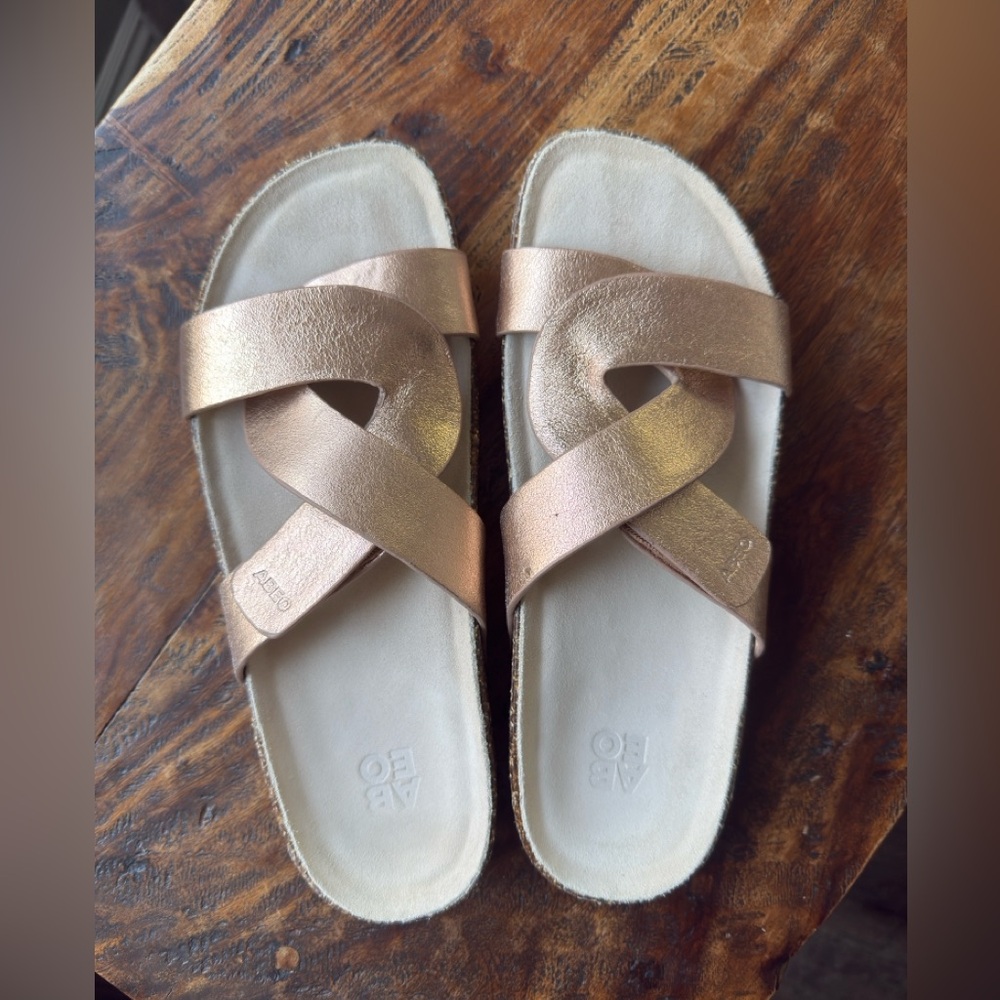ABEO Lanai Slide in rose gold